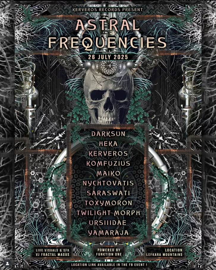 Astral Frequencies by Kerveros Records