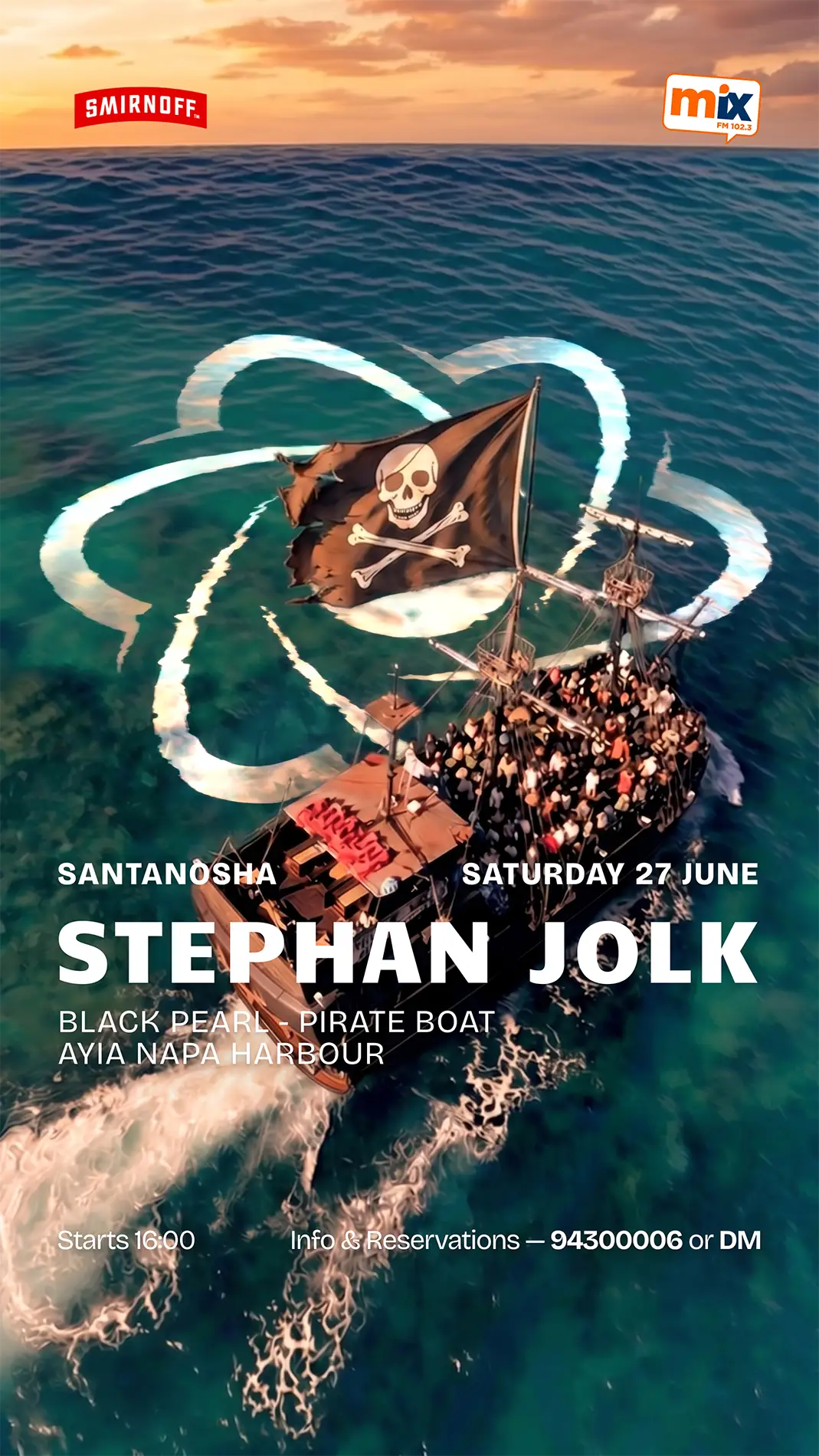 Santa Nosha Pirate Ship w. Stephan Jolk