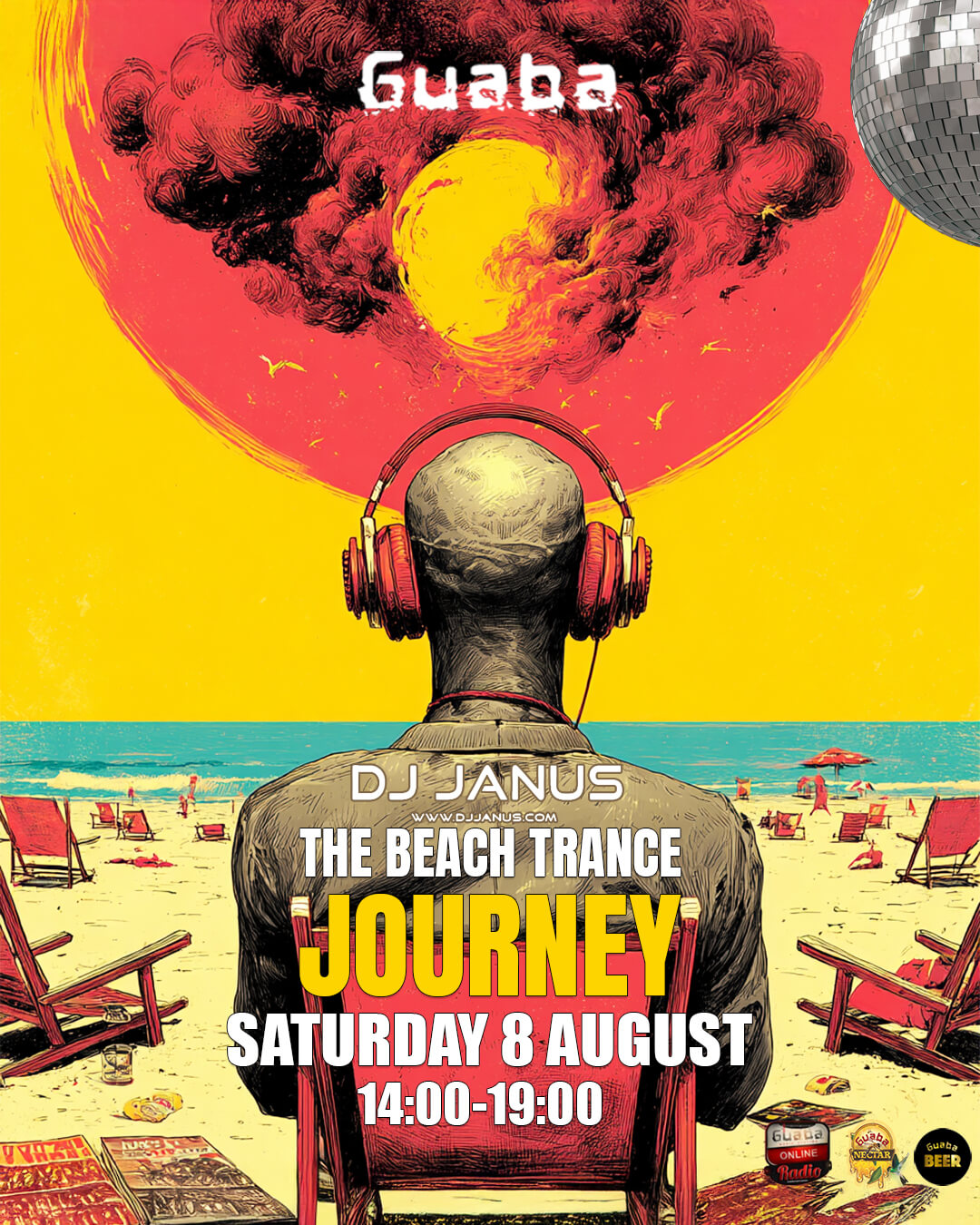 DJ Janus – The Beach Trance at Guaba Beach Bar