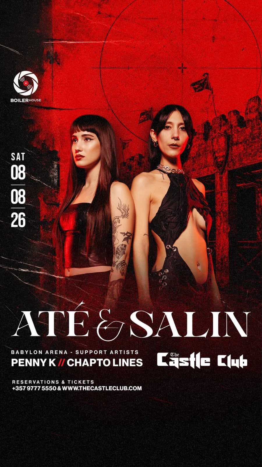 BOILER HOUSE pres. Até. – Salin at Castle Club