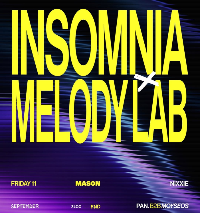 Insomnia x Melody Lab