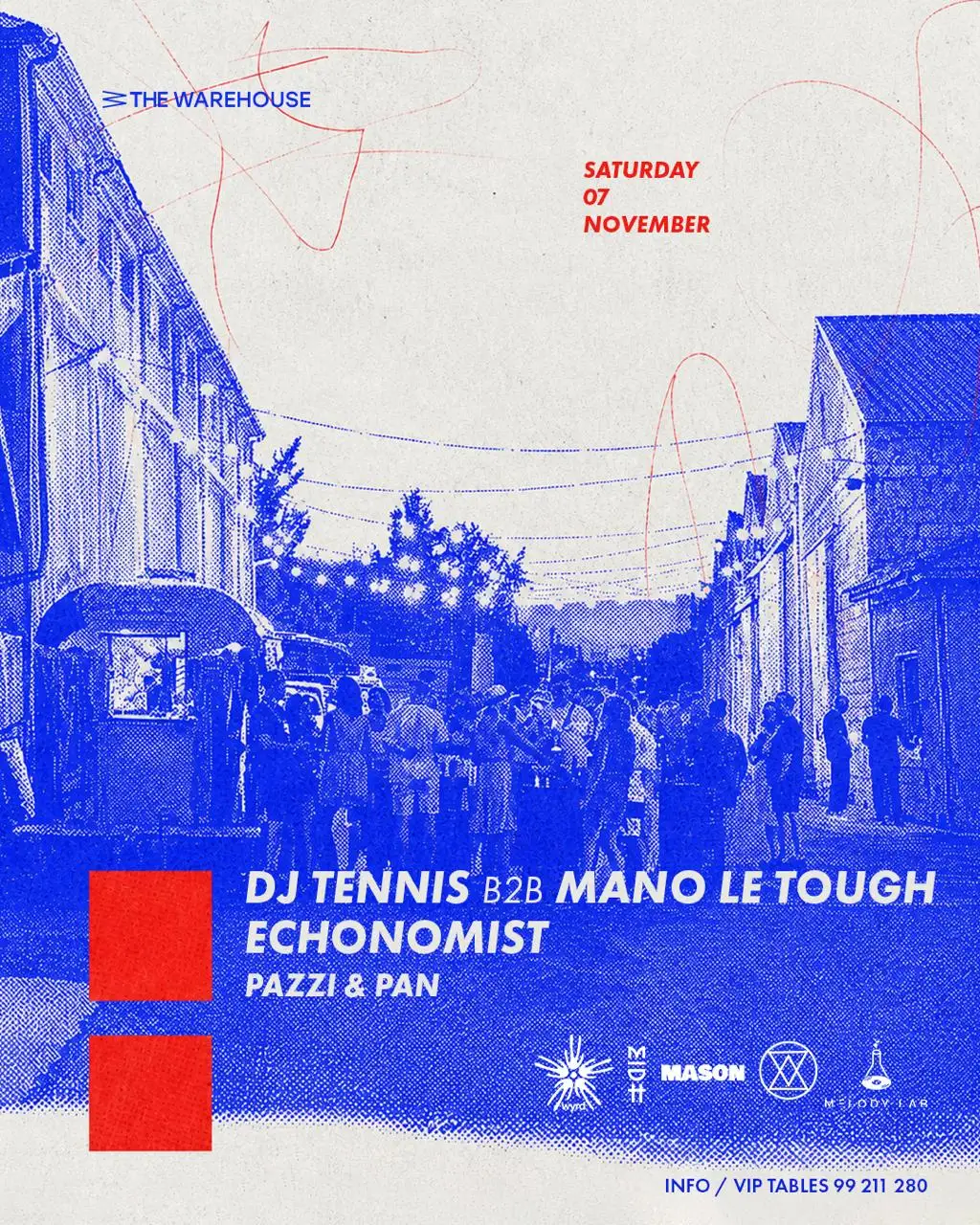 Dj Tennis b2b Mano Le Tough – Echonomist at the Warehouse IT